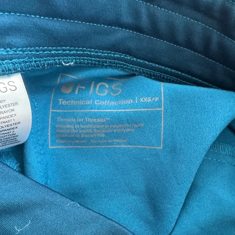 Blue Scrub Set - Picture 3 of 3